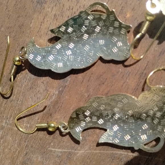 Vintage Wild Bryde Hummingbird , Dragon & Butterfly Cloisonne Enameled Dangling - Picture 9 of 9